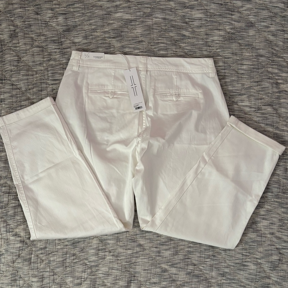 Liverpool Slim Straight Leg Pants Sz 12/31 NWT | Liverpool Beach Pants | Pants - - Picture 4 of 10